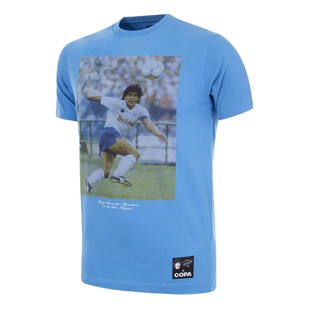 Koszulka dla dorosłych - Maradona x COPA Nápoles Visitante - Niebieski