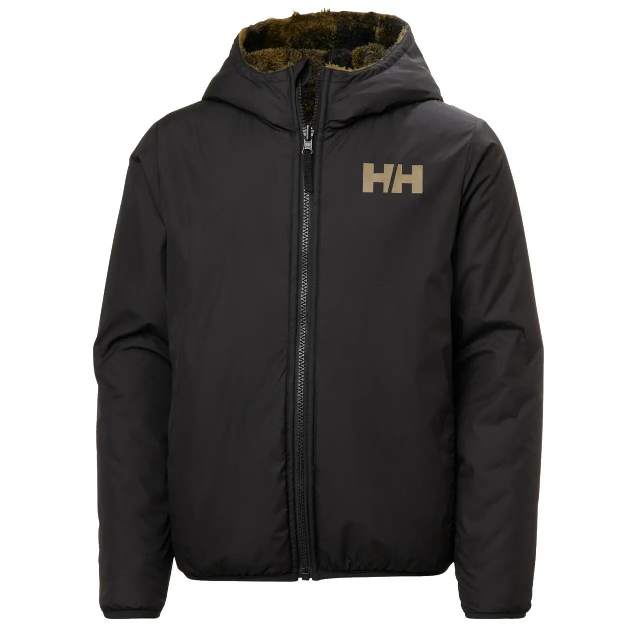 Odwracalna polarowa bluza z kapturem dla dzieci Helly Hansen Champ