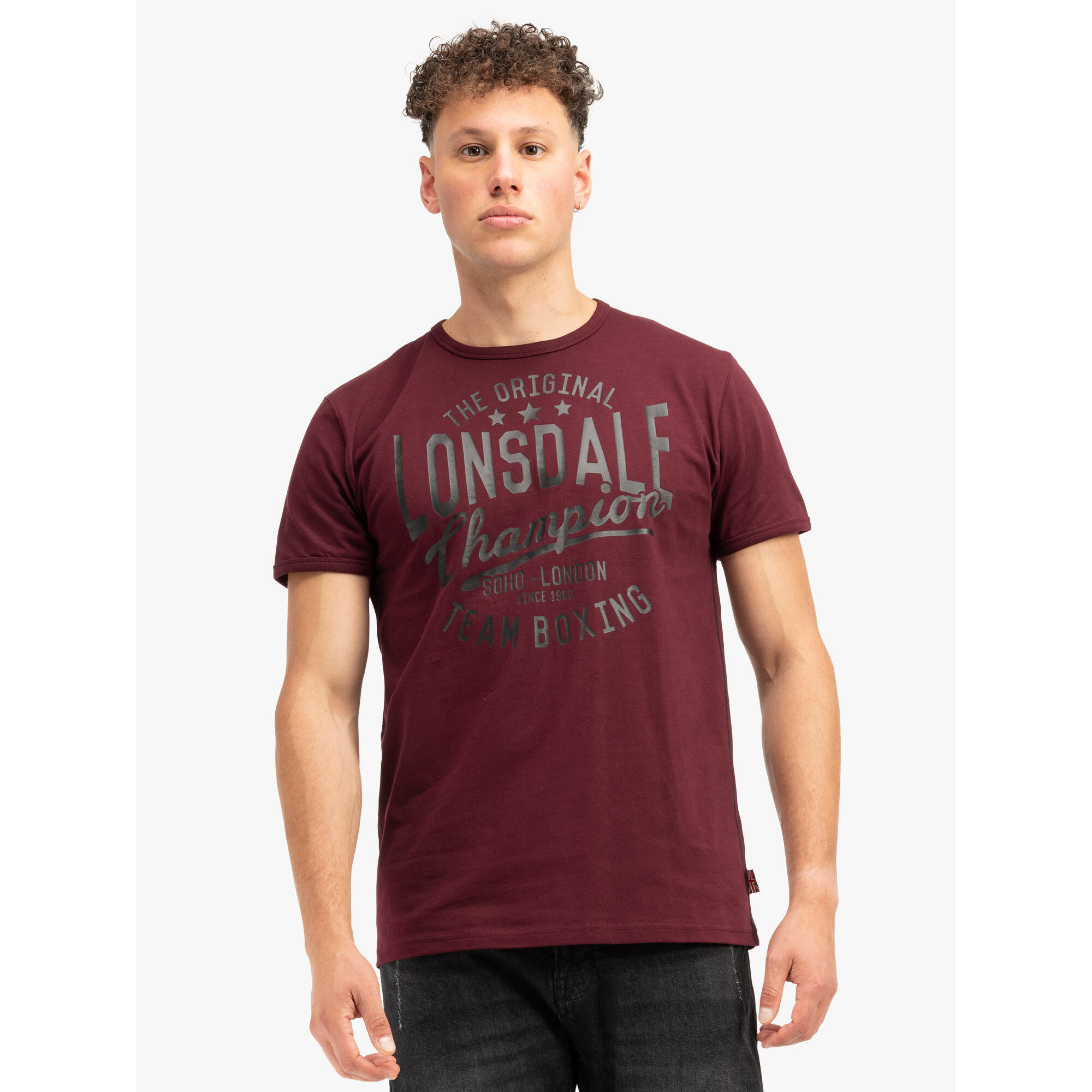 T-shirt o klasycznym kroju Lonsdale Harehills