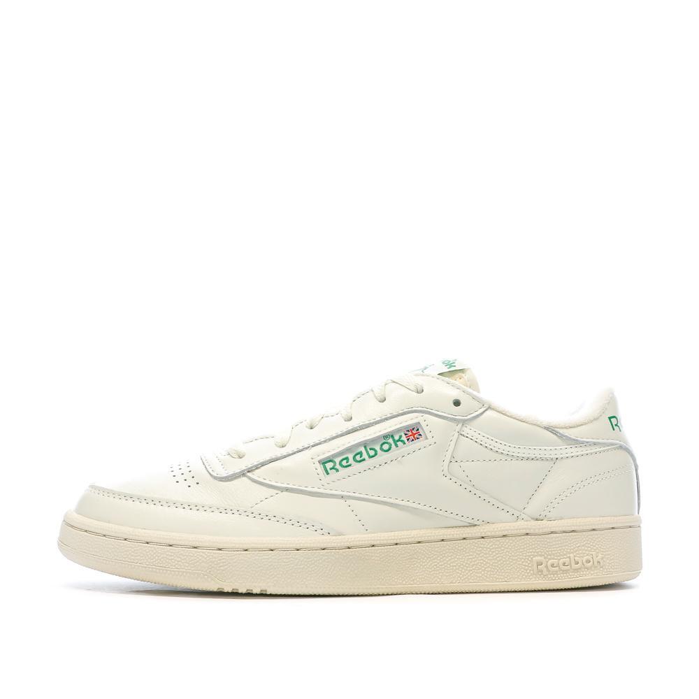 Sneakersy Reebok Club C 85 Vintage chalk white green