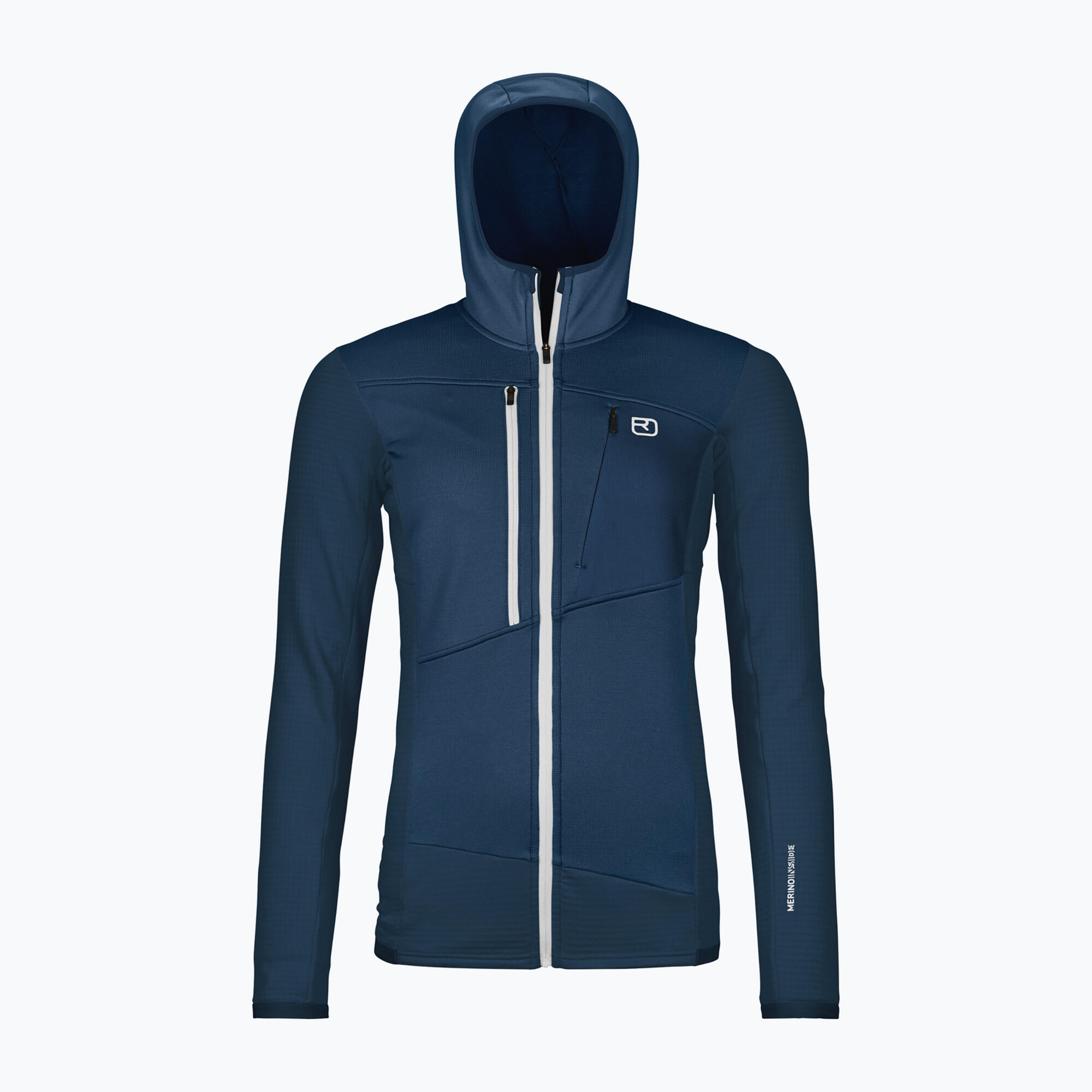 Bluza damska ORTOVOX Fleece Grid Hoody
