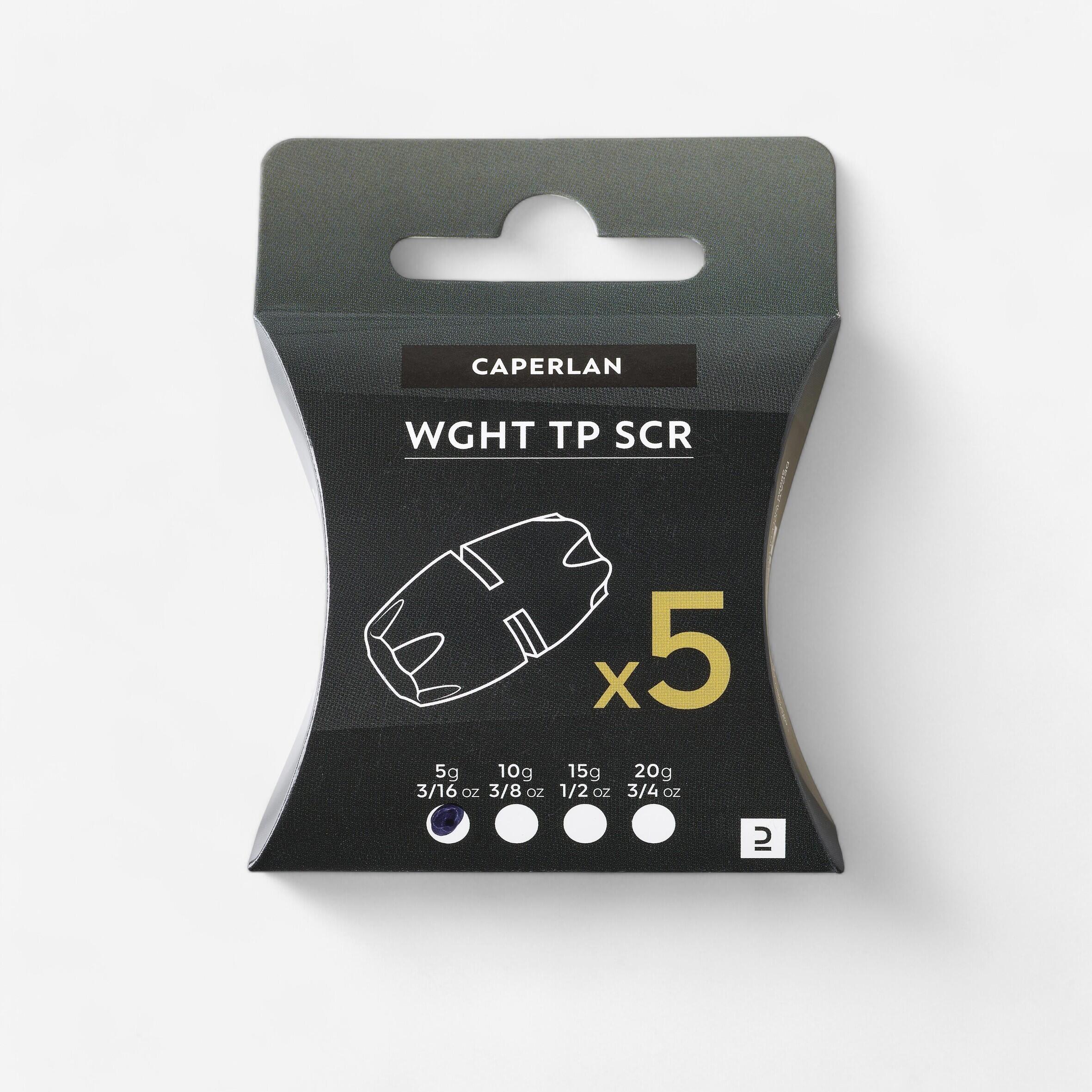 Ciężarki Caperlan do systemu SCR i SCR XXL 5 g x5