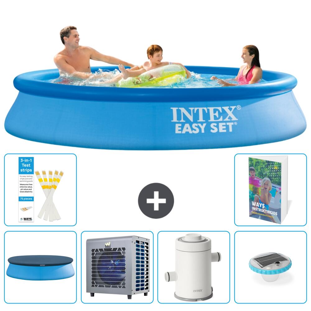 INTEX Basen Easy Set Okrągły - 305x61 cm - 7-częściowy S1