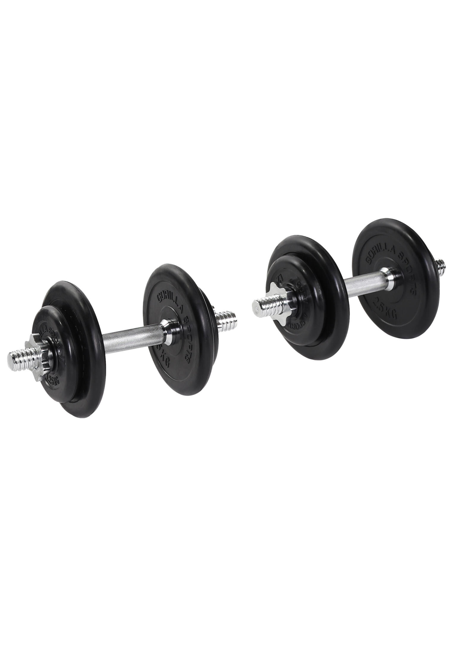 ZESTAW HANTLI 2x10KG REGULOWANE HANTLE 20 KG