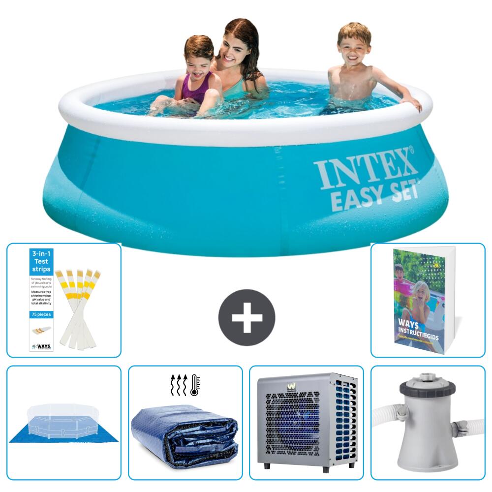 INTEX Basen Easy Set Okrągły - 183x51 cm - 7-częściowy S124