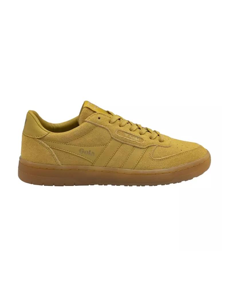 Baskets Femme Baskets Gola GOLA HAWK SUEDE 86 Jaune Jaune Gola