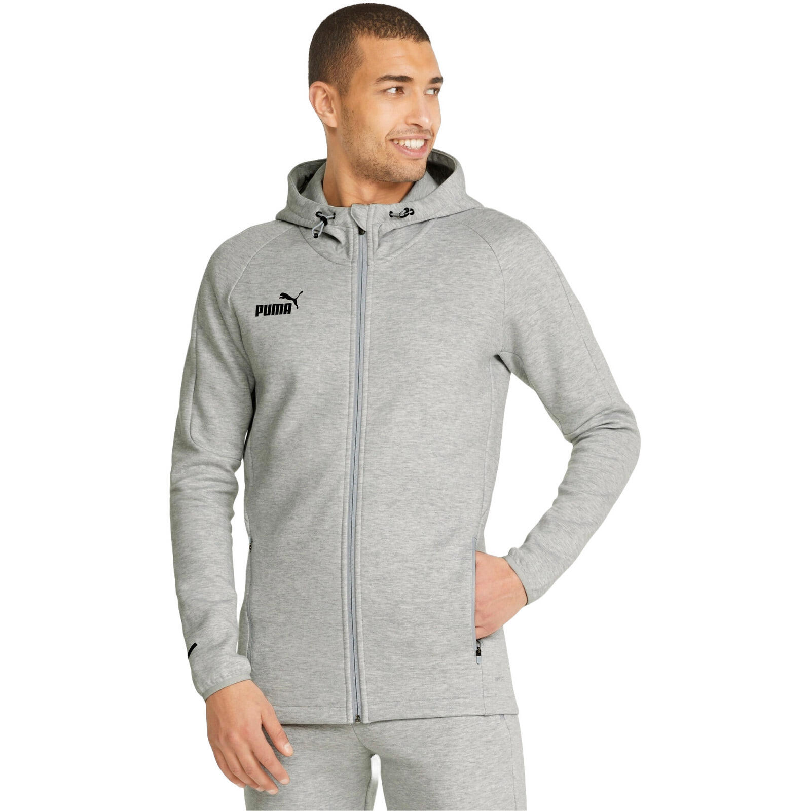 Bluza z kapturem męskie Puma Teamfinal Casuals Hooded Jkt