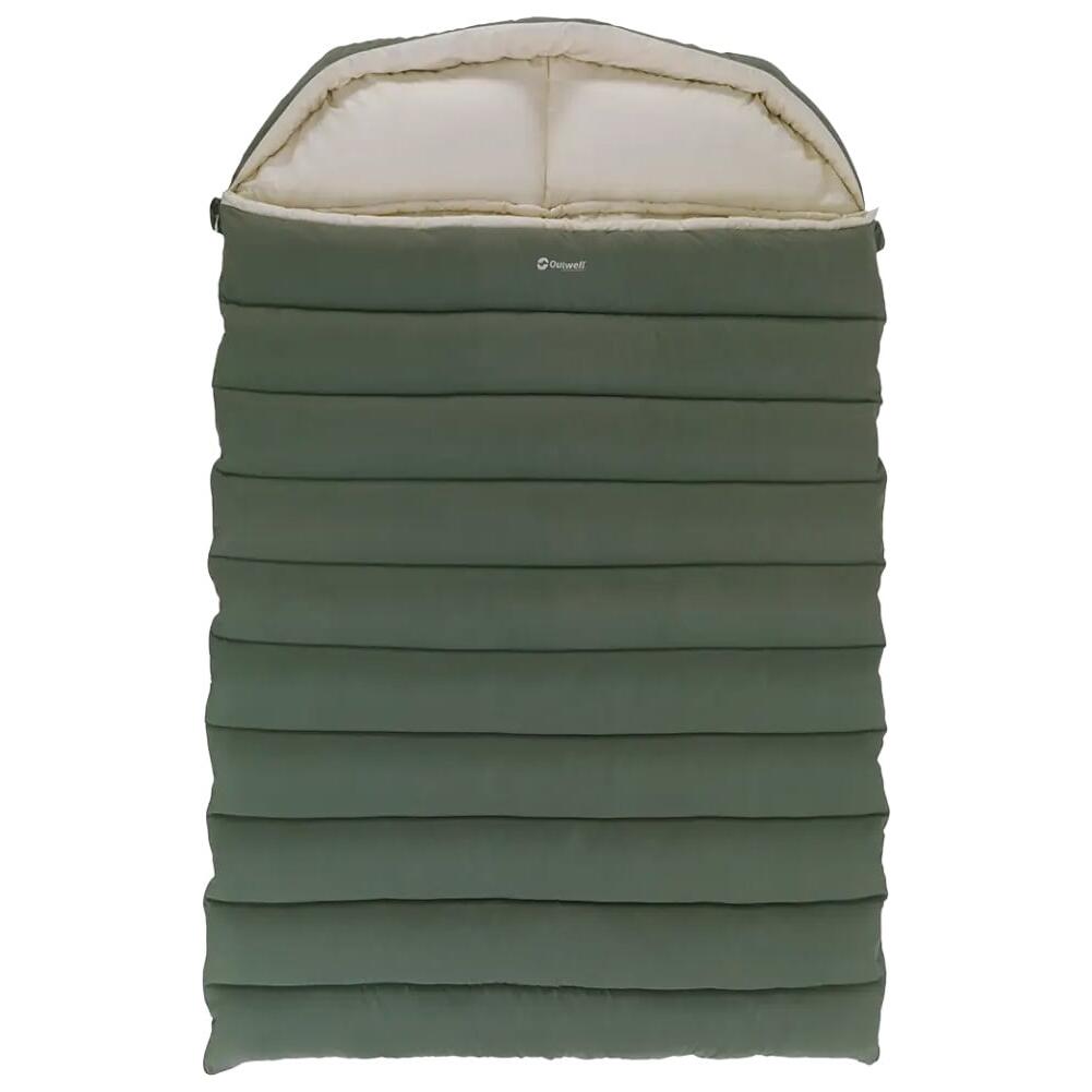 Śpiwór dwuosobowy Outwell Constellation Lux Double (195 cm) - green