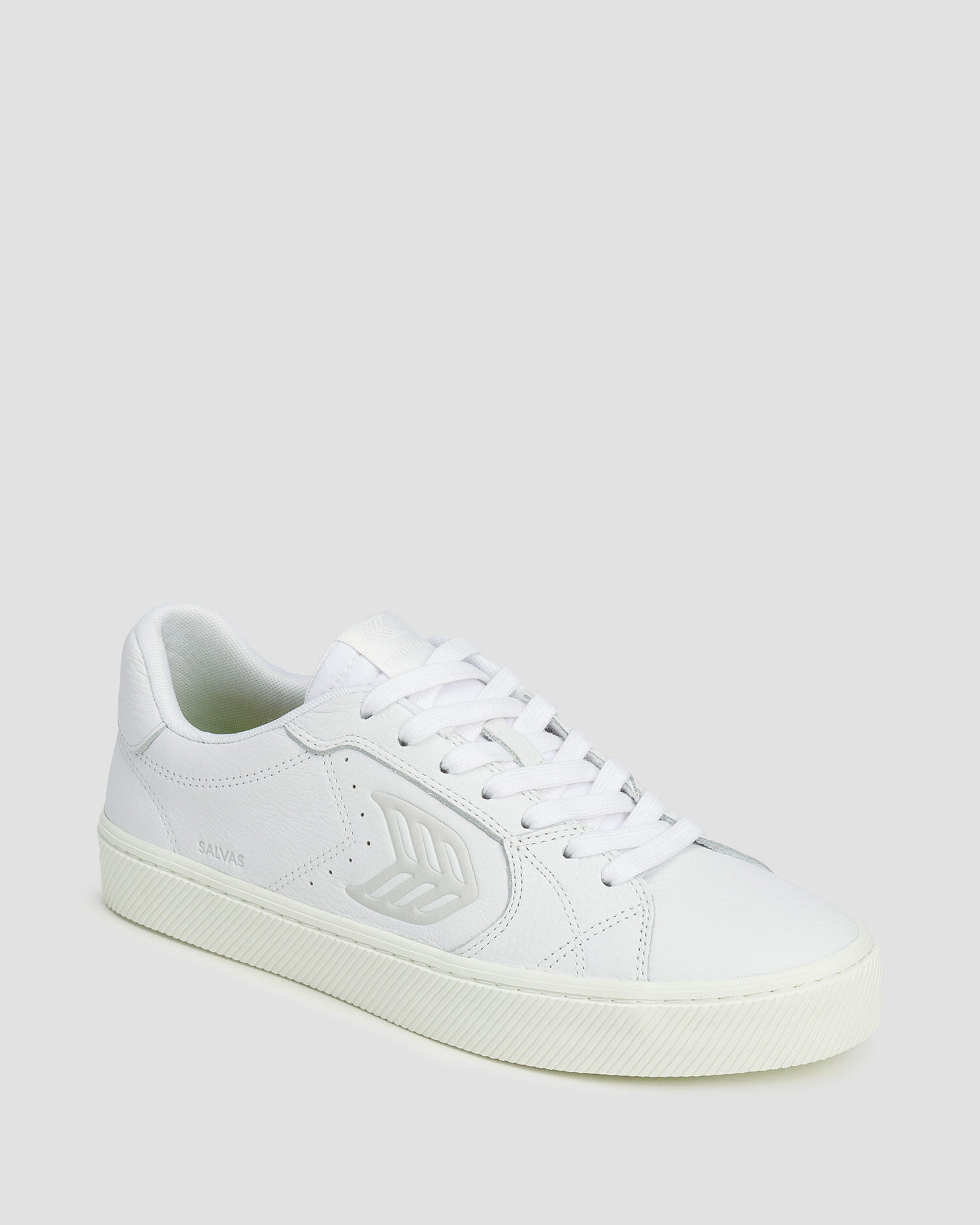 Sneakersy skórzane Cariuma Salvas White Leather Ice Logo Unisex