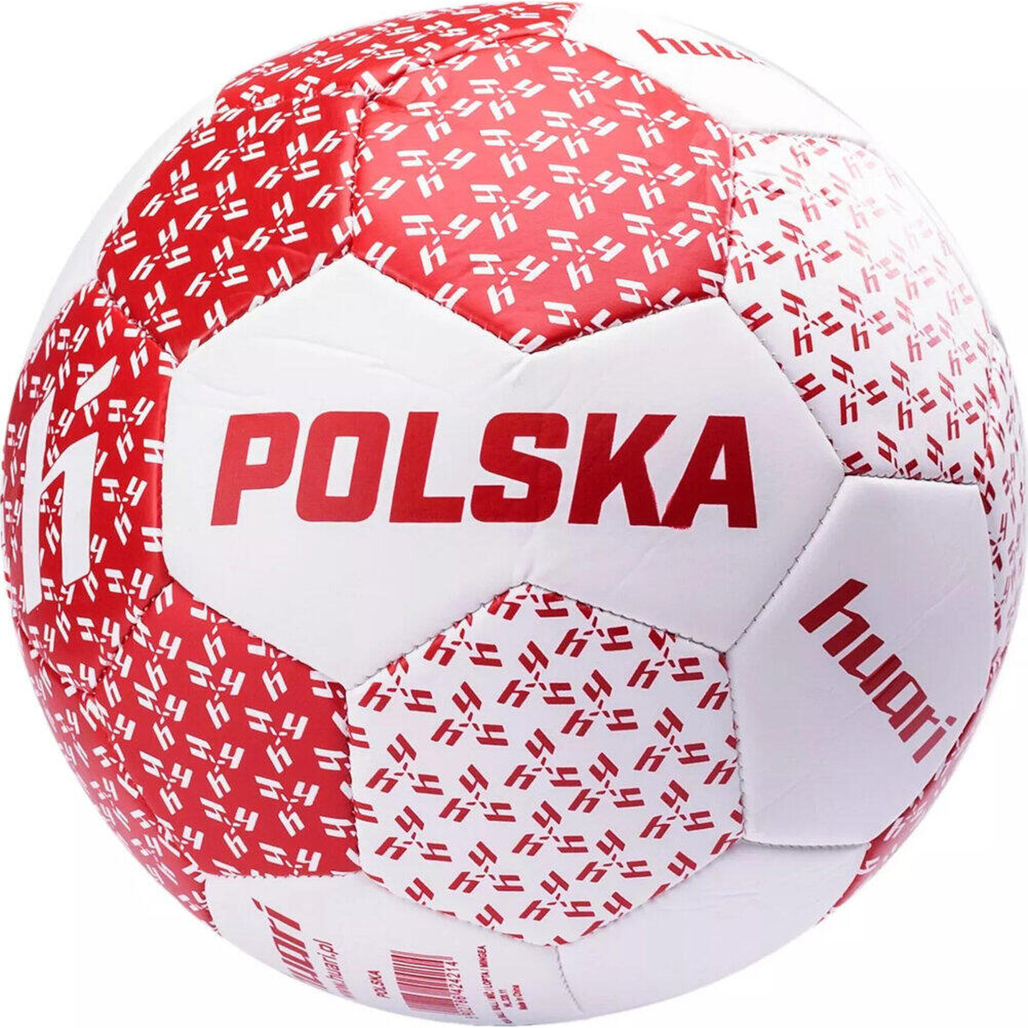 Piłka nożna treningowa Huari POLSKA WORLD CUP