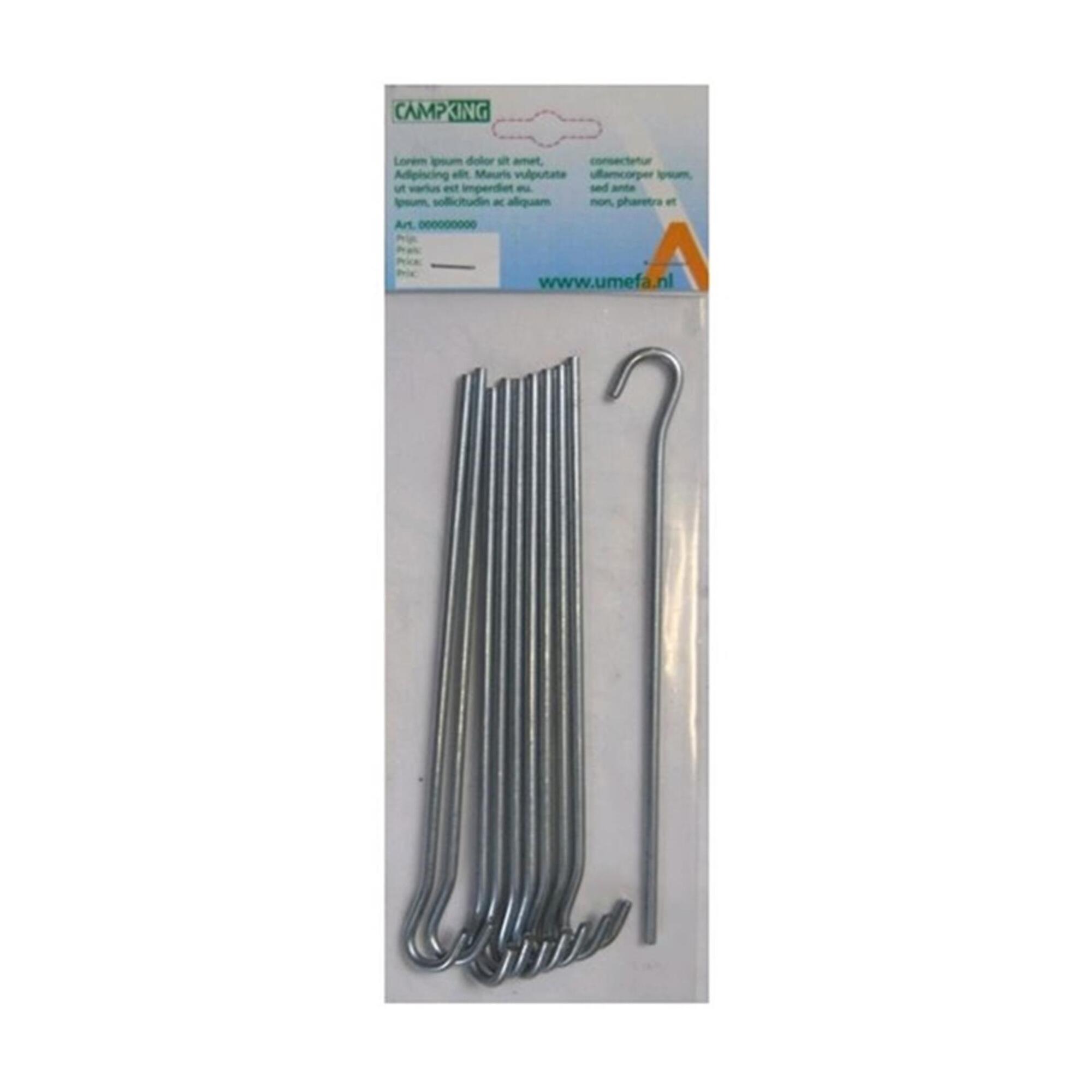 Campking Umefa kołek ziemny z oczkiem 30 cm 10 szt