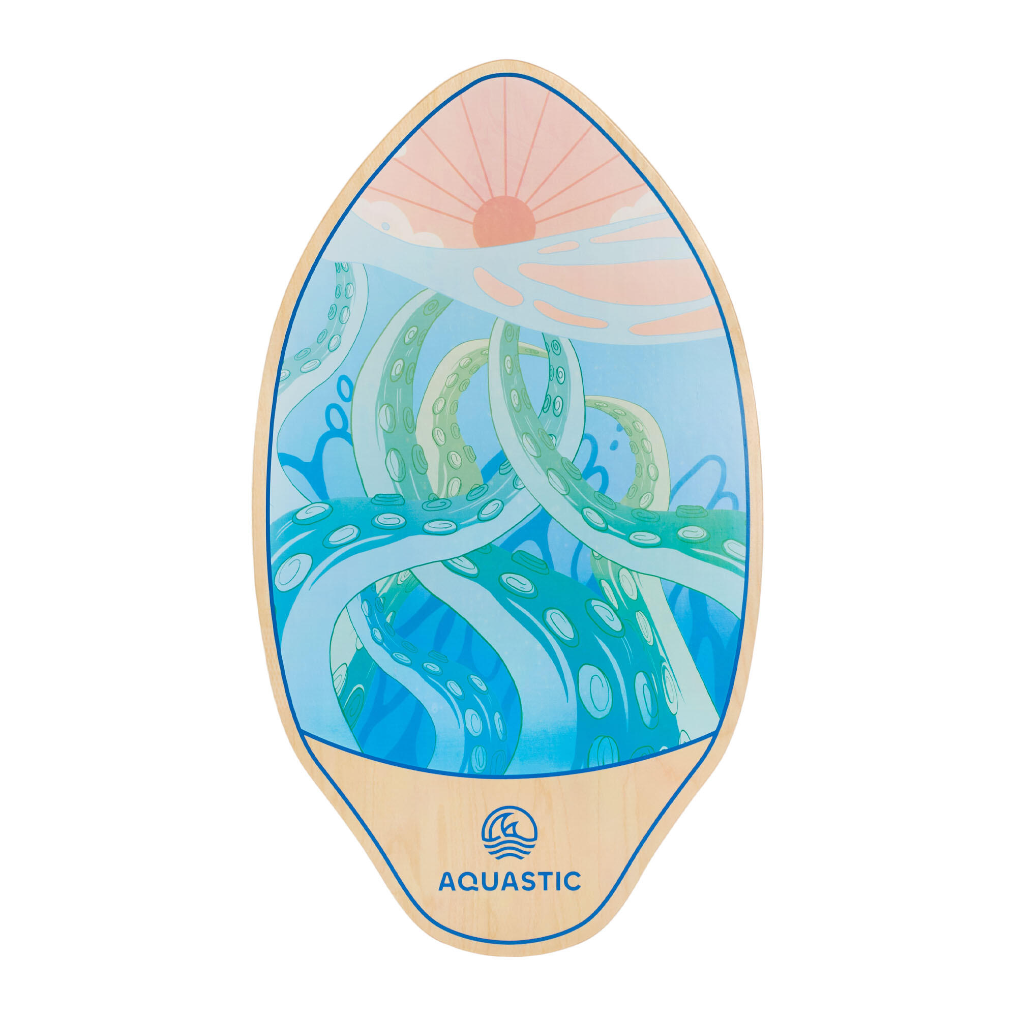 Deska skimboardowa dziecięca AQUASTIC Lagune 34