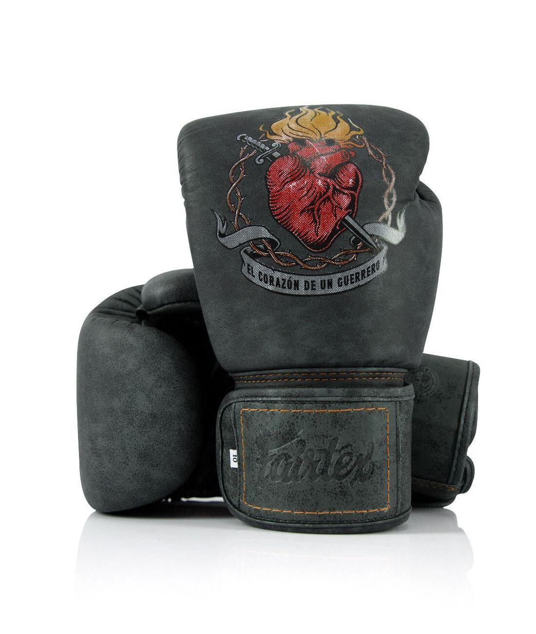 Rękawice bokserskie Fairtex X Tom Atencio Boxing The Heart of Warrior Boxing