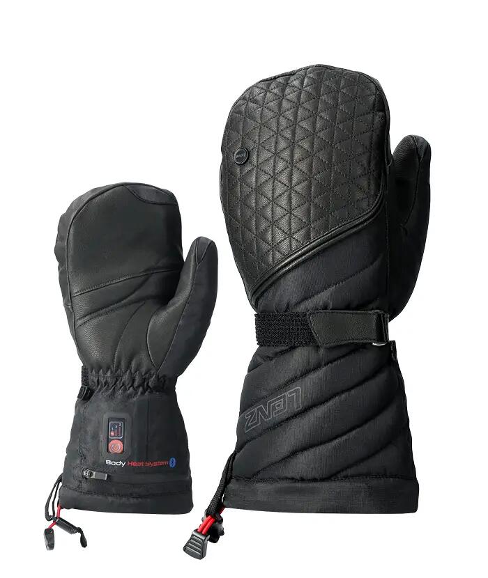 Lenz Heat Glove 6.0 Fingercap Mitten Women Black