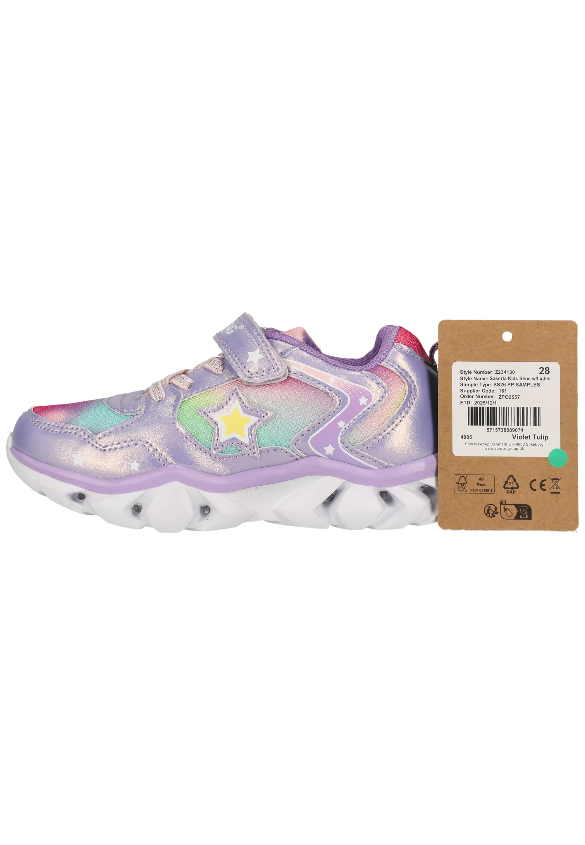 Buty sportowe dziewczęce Zigzag Saserta