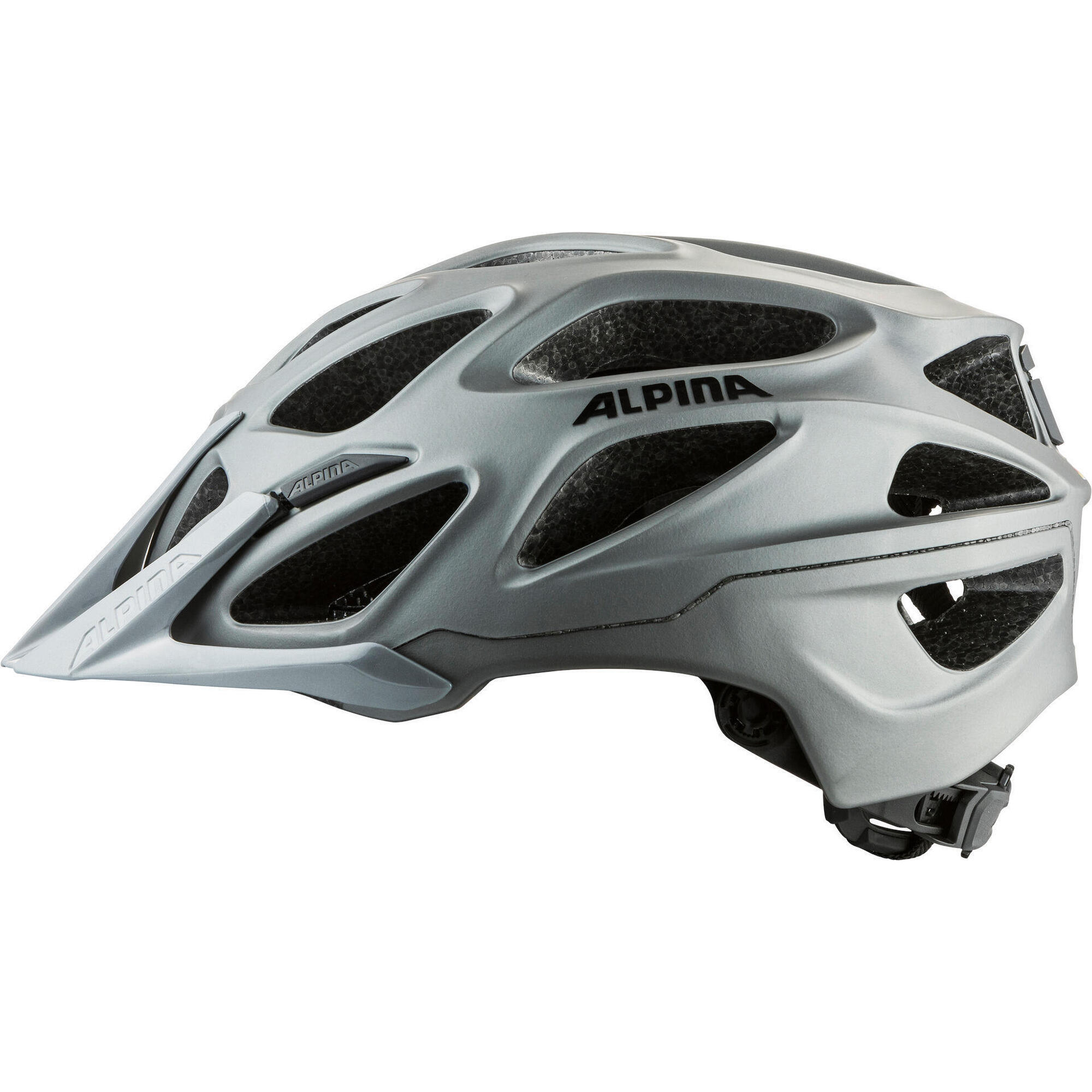 Kask rowerowy Enduro/MTB Mythos 3.0 LE  ciemnosrebrny