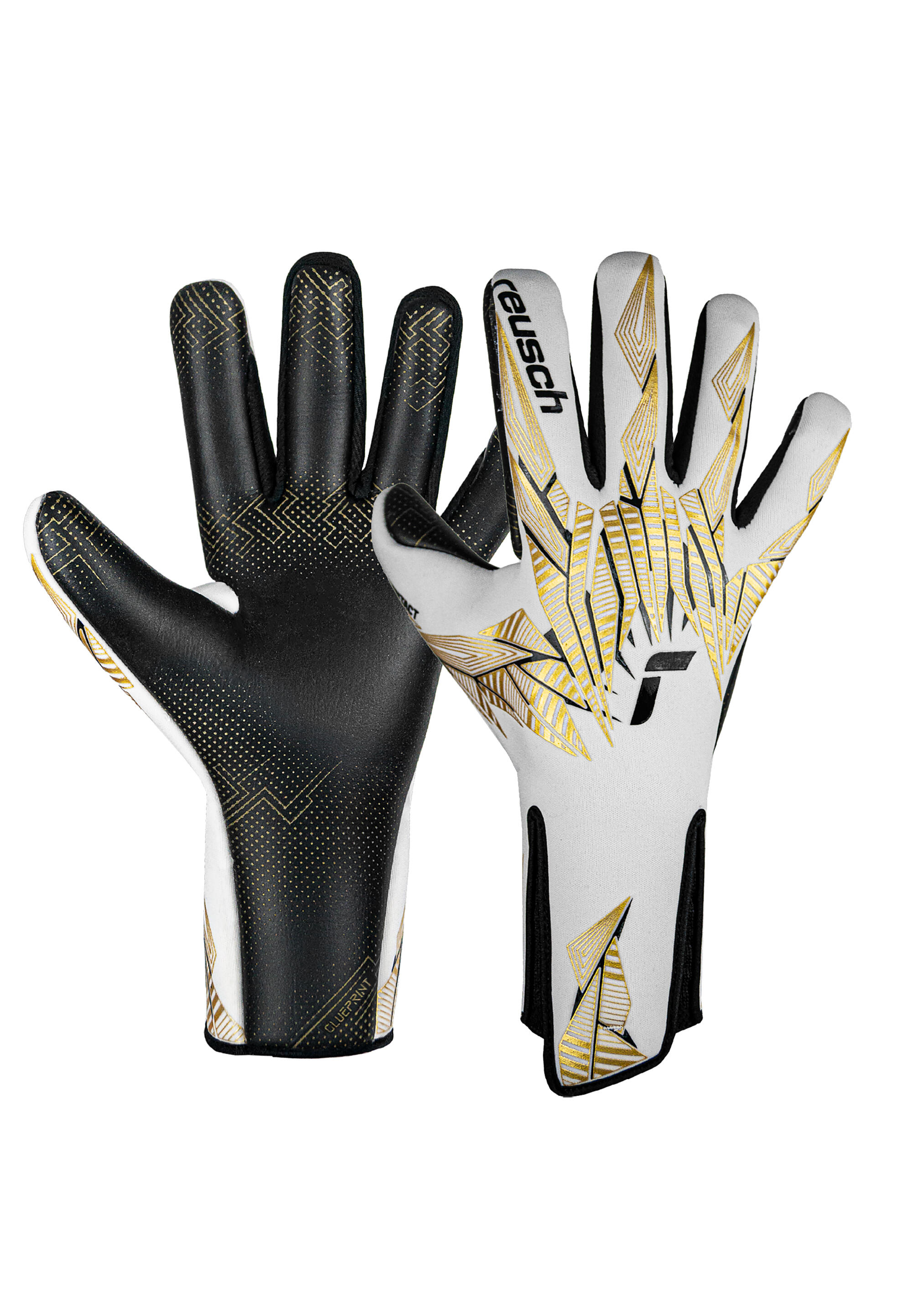 Rękawice bramkarskie Reusch Pure Contact Gold X GluePrint Strapless