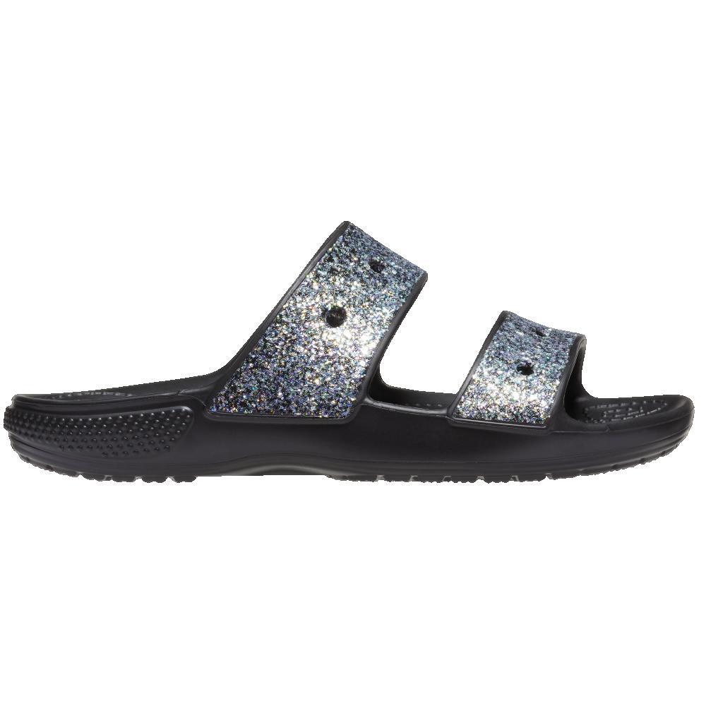 Sandały Dziecko Crocs Classic Glitter czarny