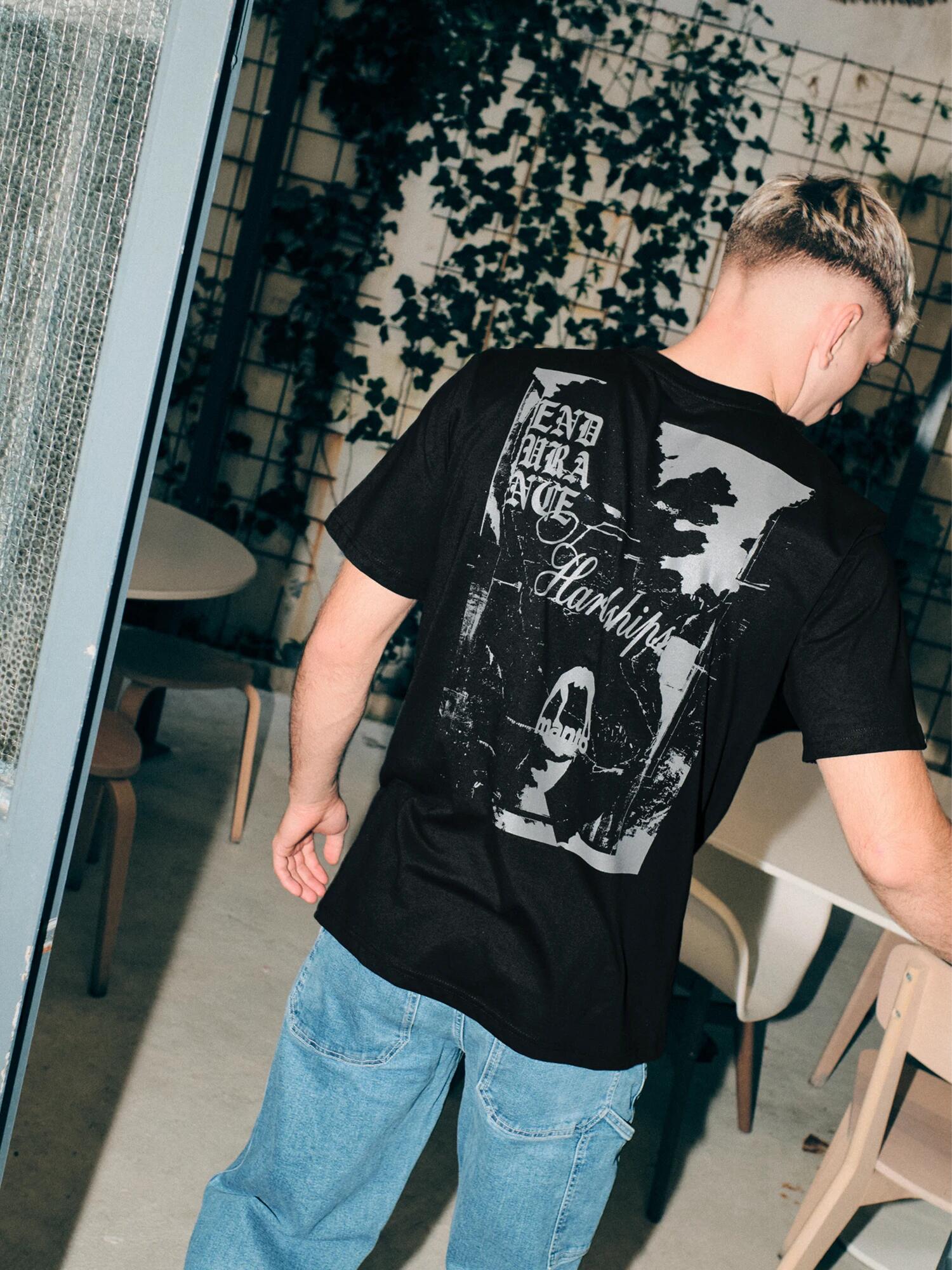 MANTO t-shirt RESOLVE czarny