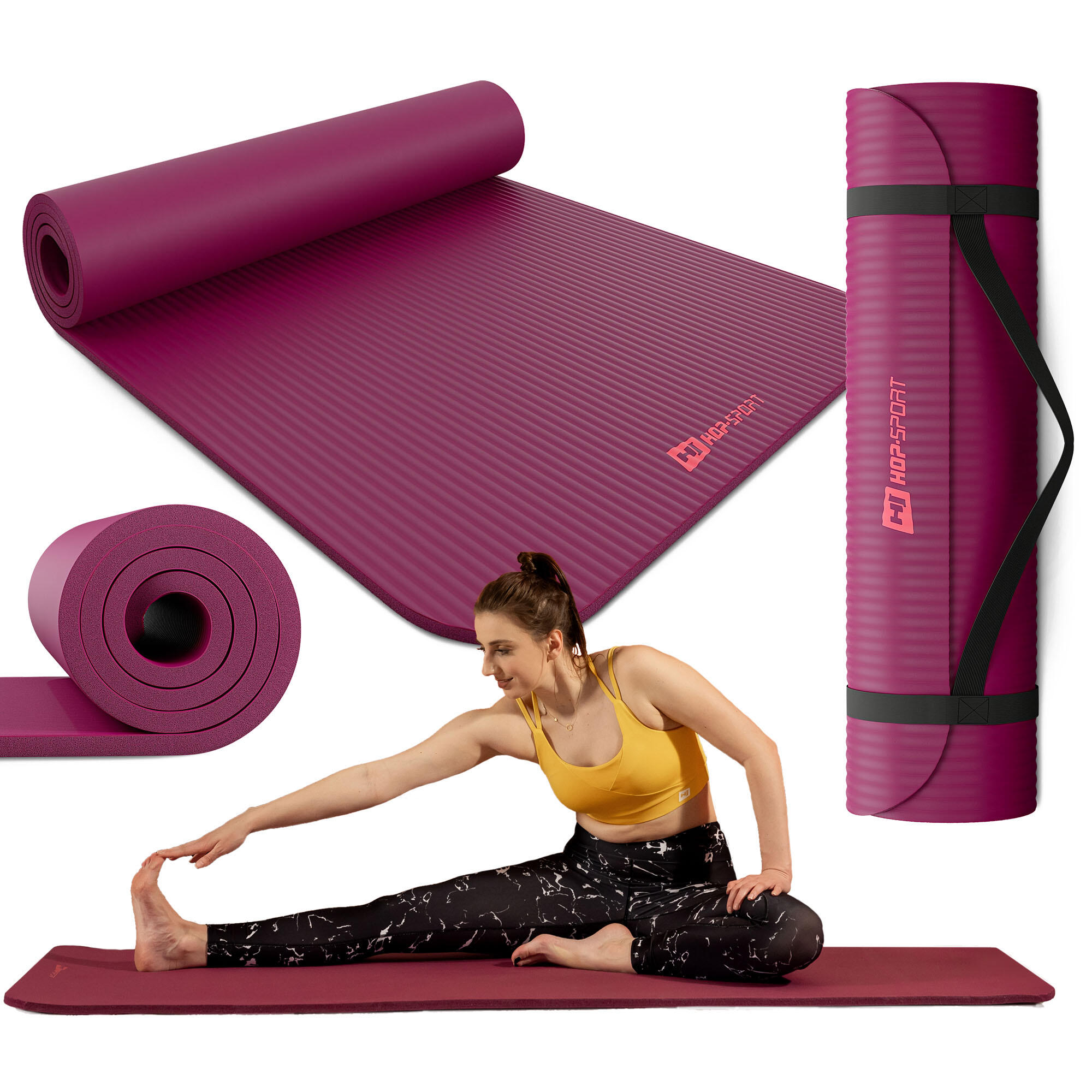 Mata fitness NBR 1,5cm - 190x60cm