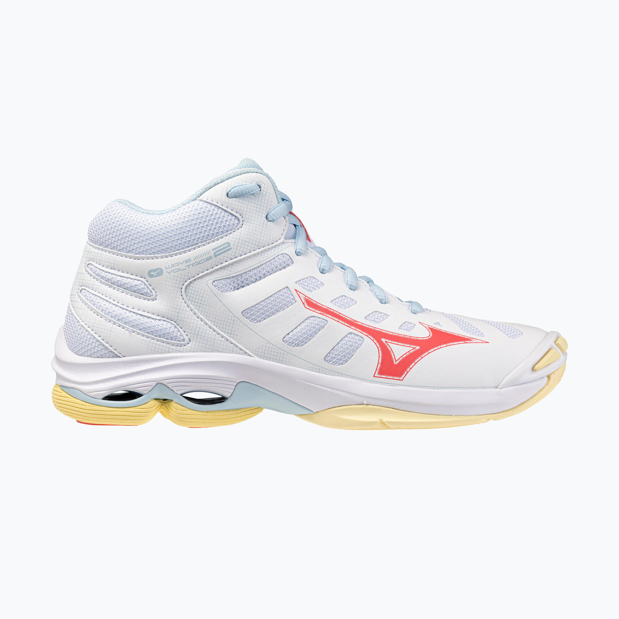 Buty do siatkówki damskie Mizuno Wave Voltage 2 Mid