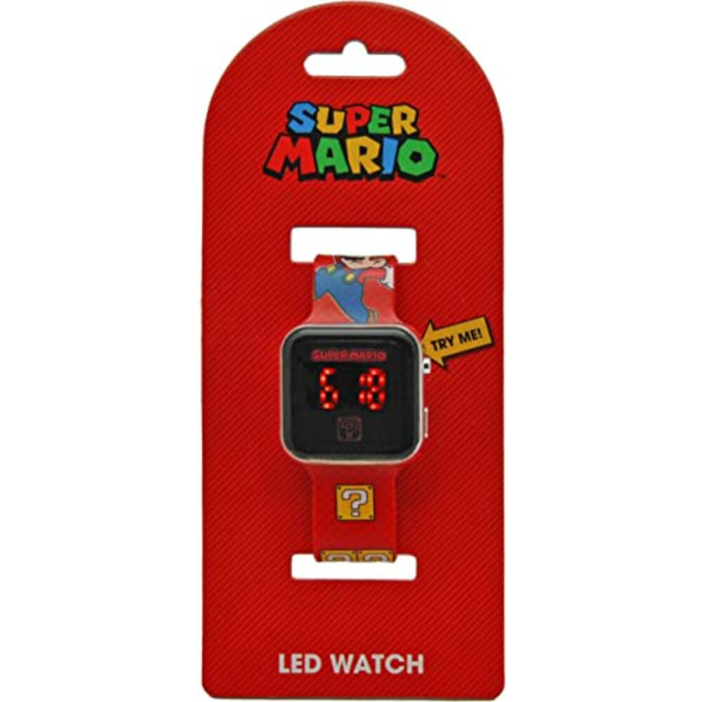 Zegarek LED dla dzieci Nintendo