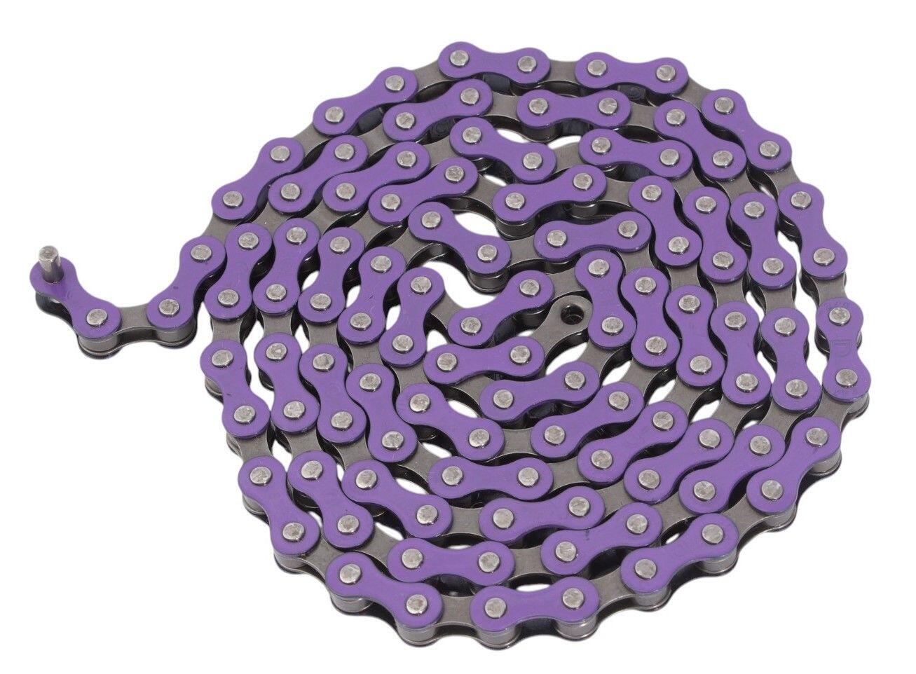 BMX CHAINE VIOLET 1/2 x1/8 ACIER KHEBIKES