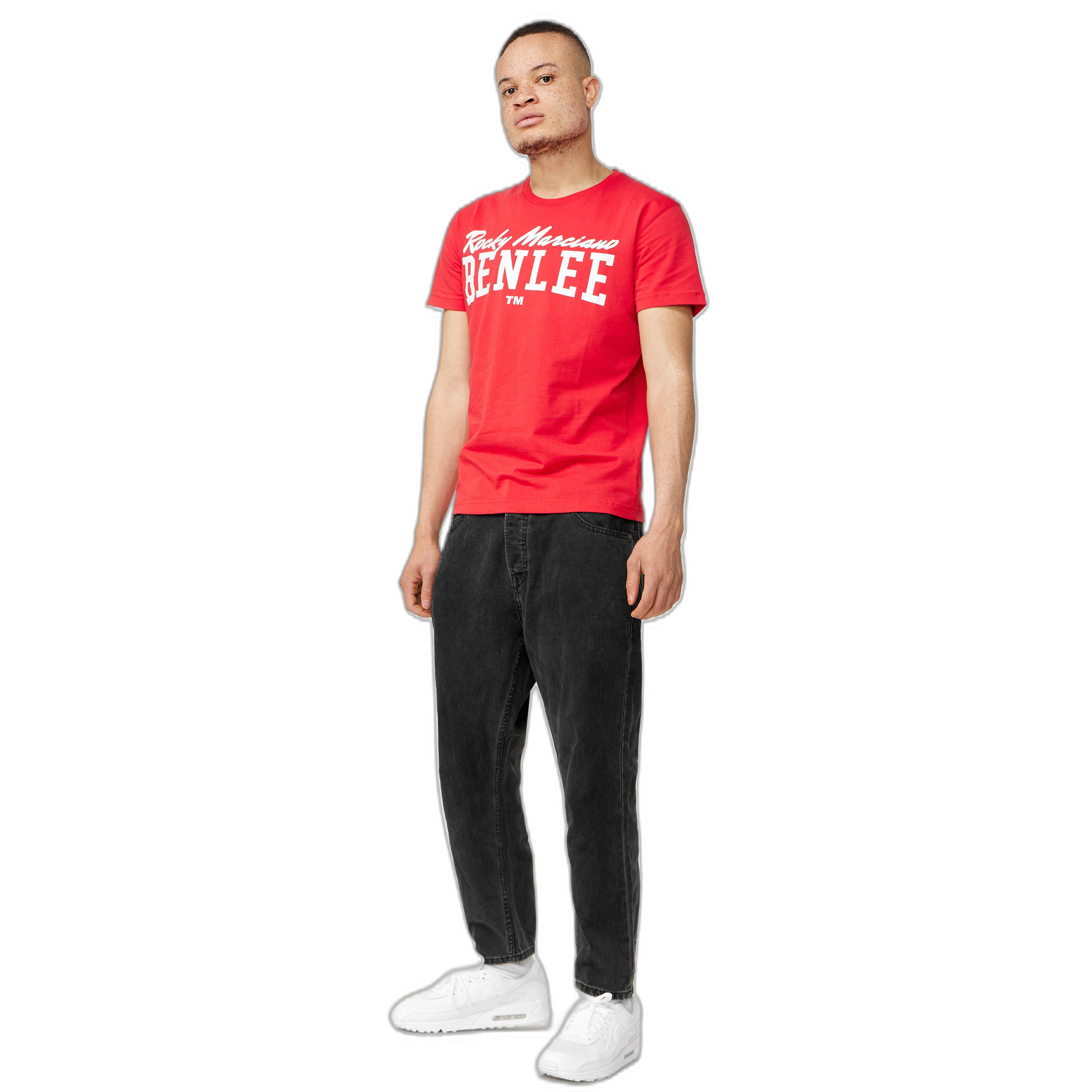 T-shirt o klasycznym kroju Benlee Logo