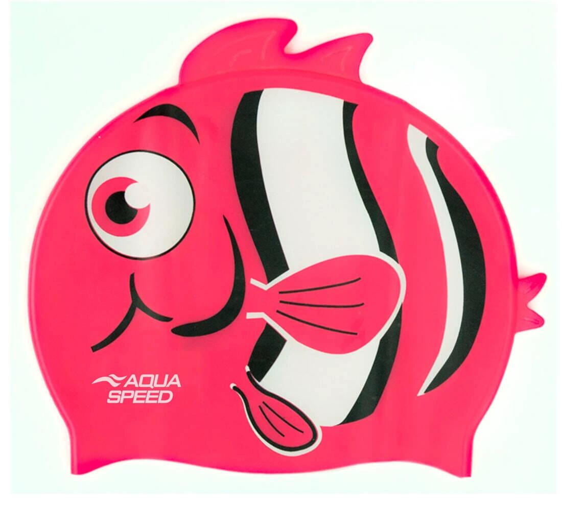 Czepek pływacki silikonowy dla dzieci Aqua Speed Zoo Nemo