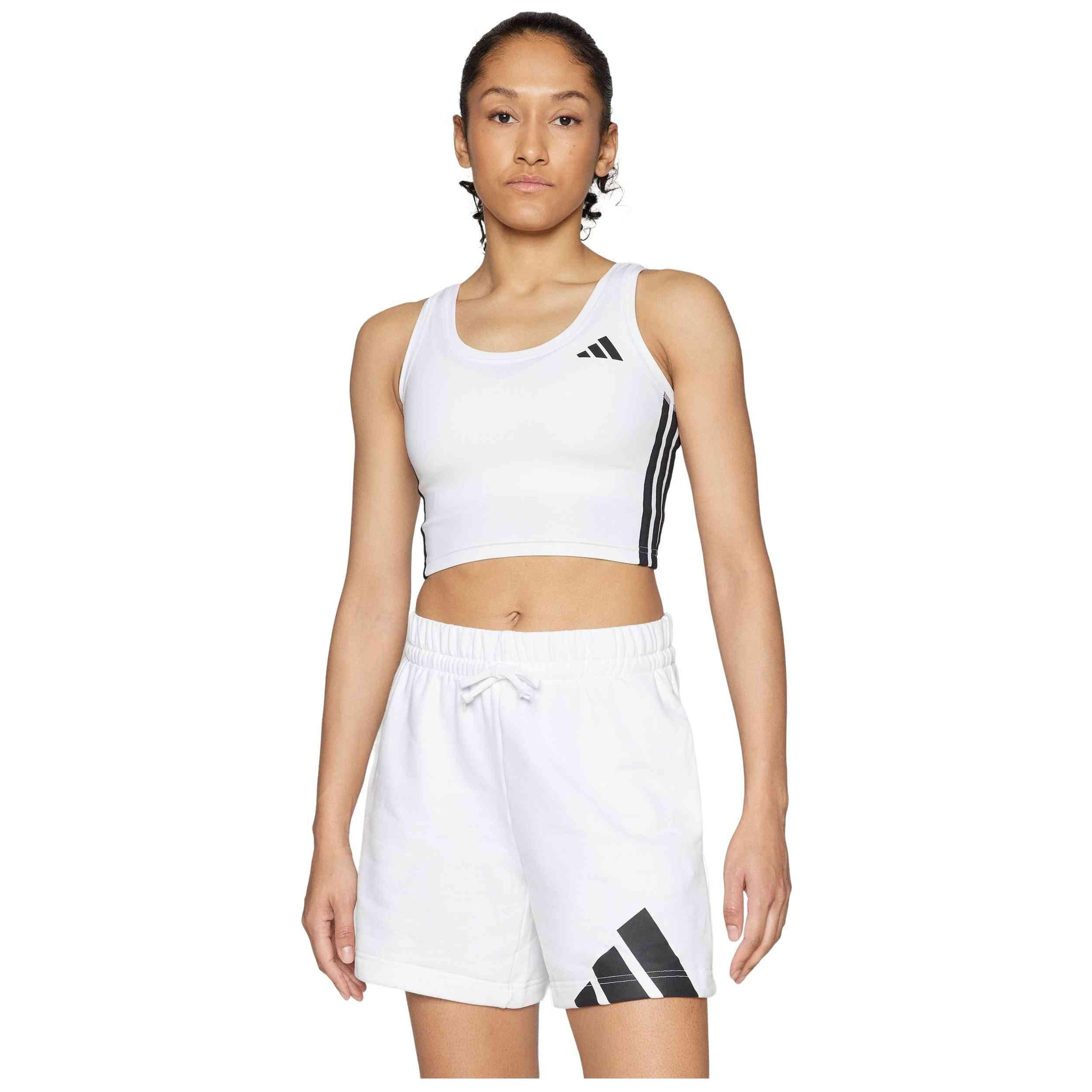 Damski tank top adidas Workout Essentials 3-Stripes