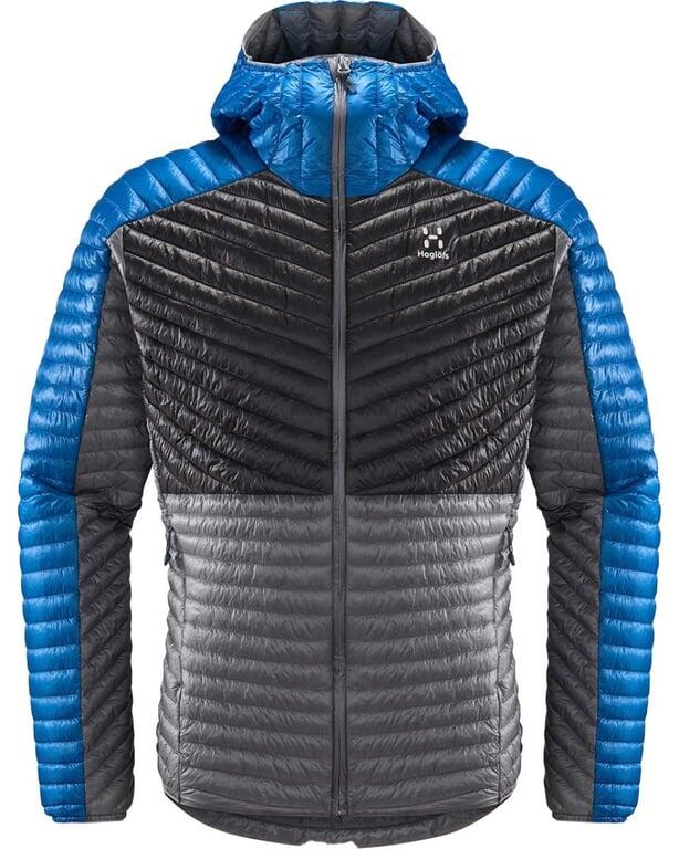 HAGLOFS Kurtka ocieplana męska L.I.M MIMIC HOOD MEN Concrete/Magnetite-S