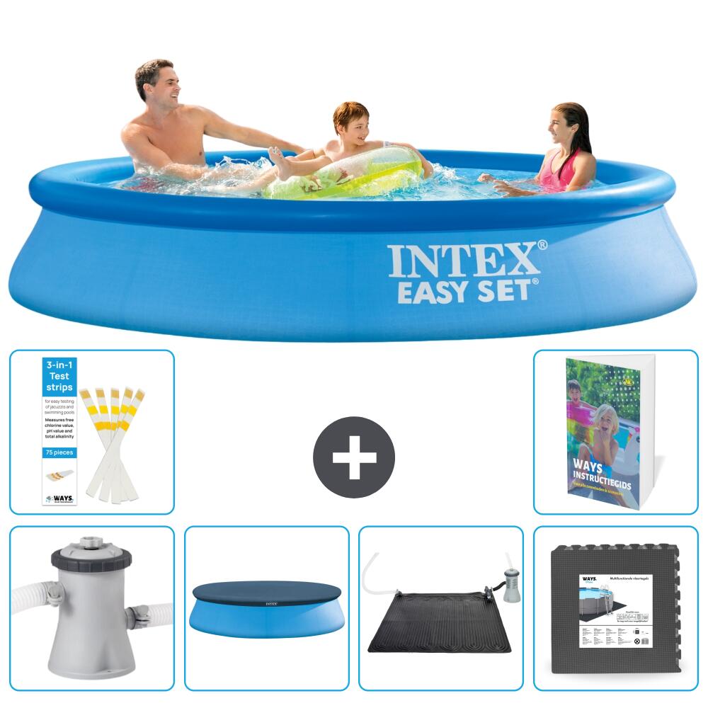 INTEX Basen Easy Set Okrągły - 305x61 cm - 7-częściowy S195
