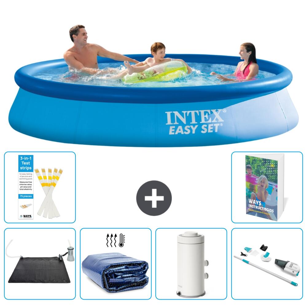 INTEX Basen Easy Set Okrągły - 366x76 cm - 7-częściowy S78