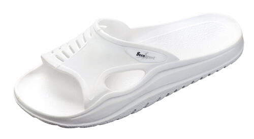 Klapki do sauny Beco unisex białe