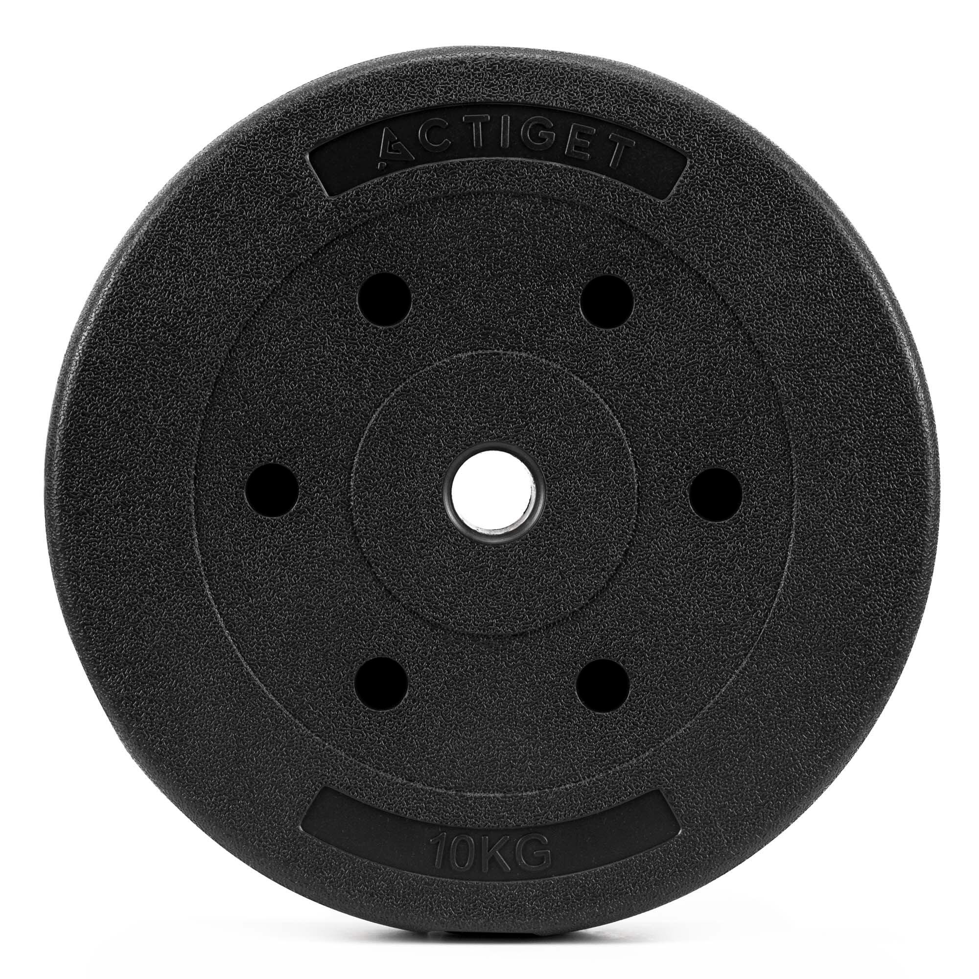 Obciążenie bitumiczne 10 kg Actiget talerz kompozytowy do sztangi 29 mm