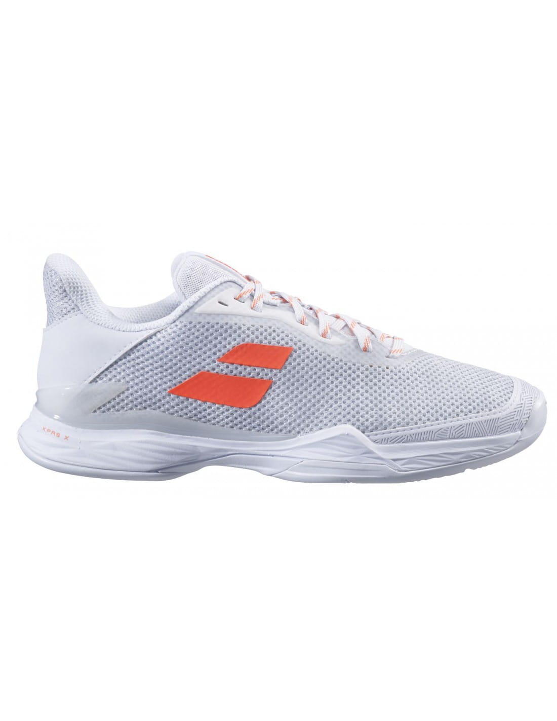 Buty tenisowe damskie Babolat Jet Tere clay women white/living coral 37