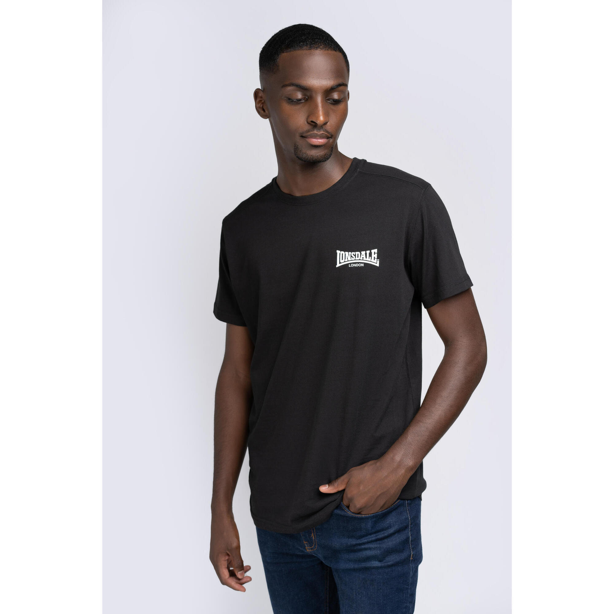 T-shirt o wąskim kroju Lonsdale Elmdon