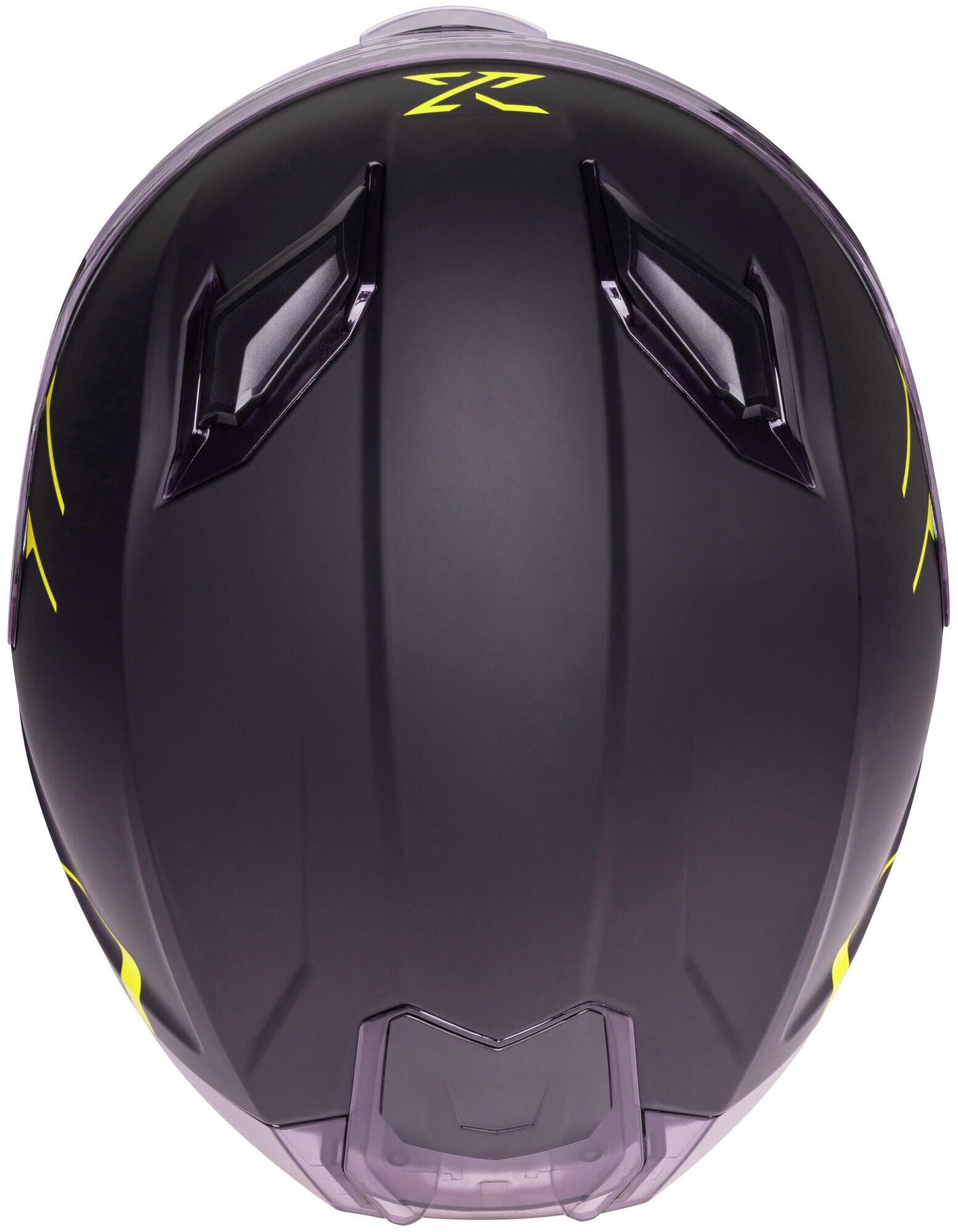 SPEC-X SX-82.03/R2 Stinger kask integralny XS czarny mat/neon żółty
