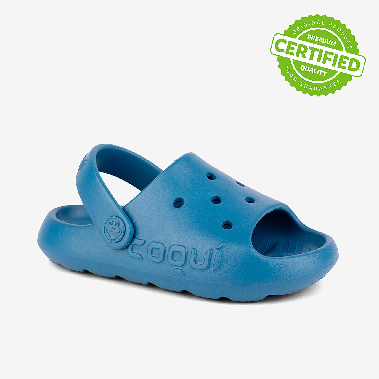 Sandały dziecięce Coqui Maya ocean blue