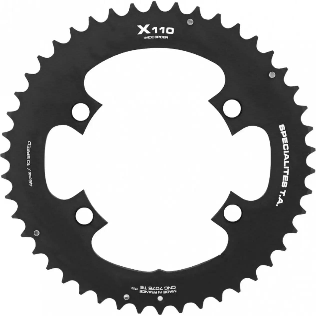 Talerz na zewnątrz Specjalności T.A. Shimano Tiagra 4700 X110 Ws Sora 3000-Clari