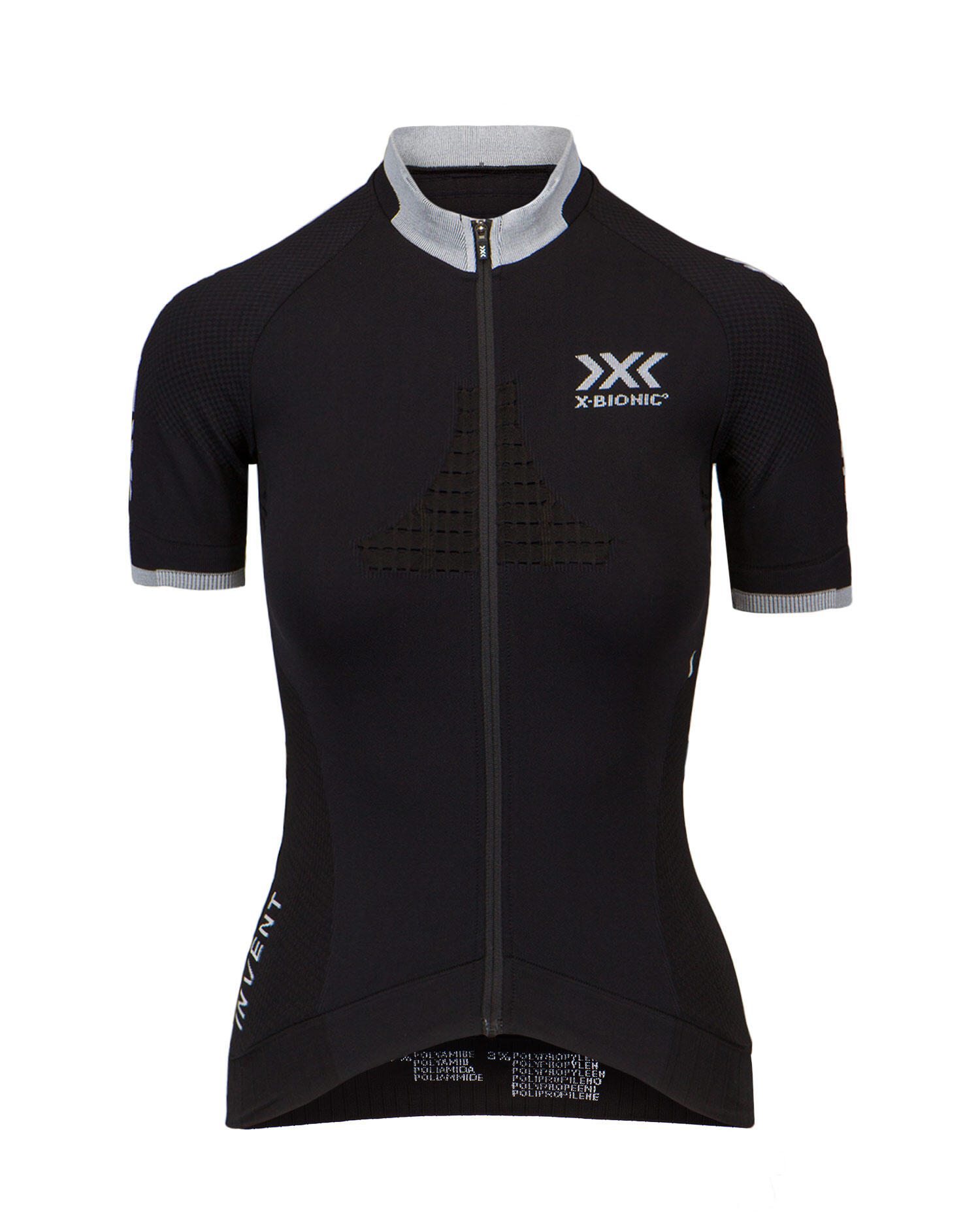 Koszulka termoaktywna rowerowa damska X-BIONIC INVENT 4.0 BIKE RACE ZIP
