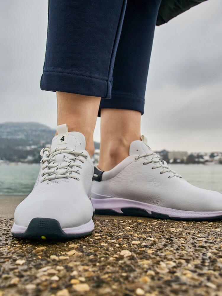 Jazzrun Buty żeglarskie damskie czysto białe