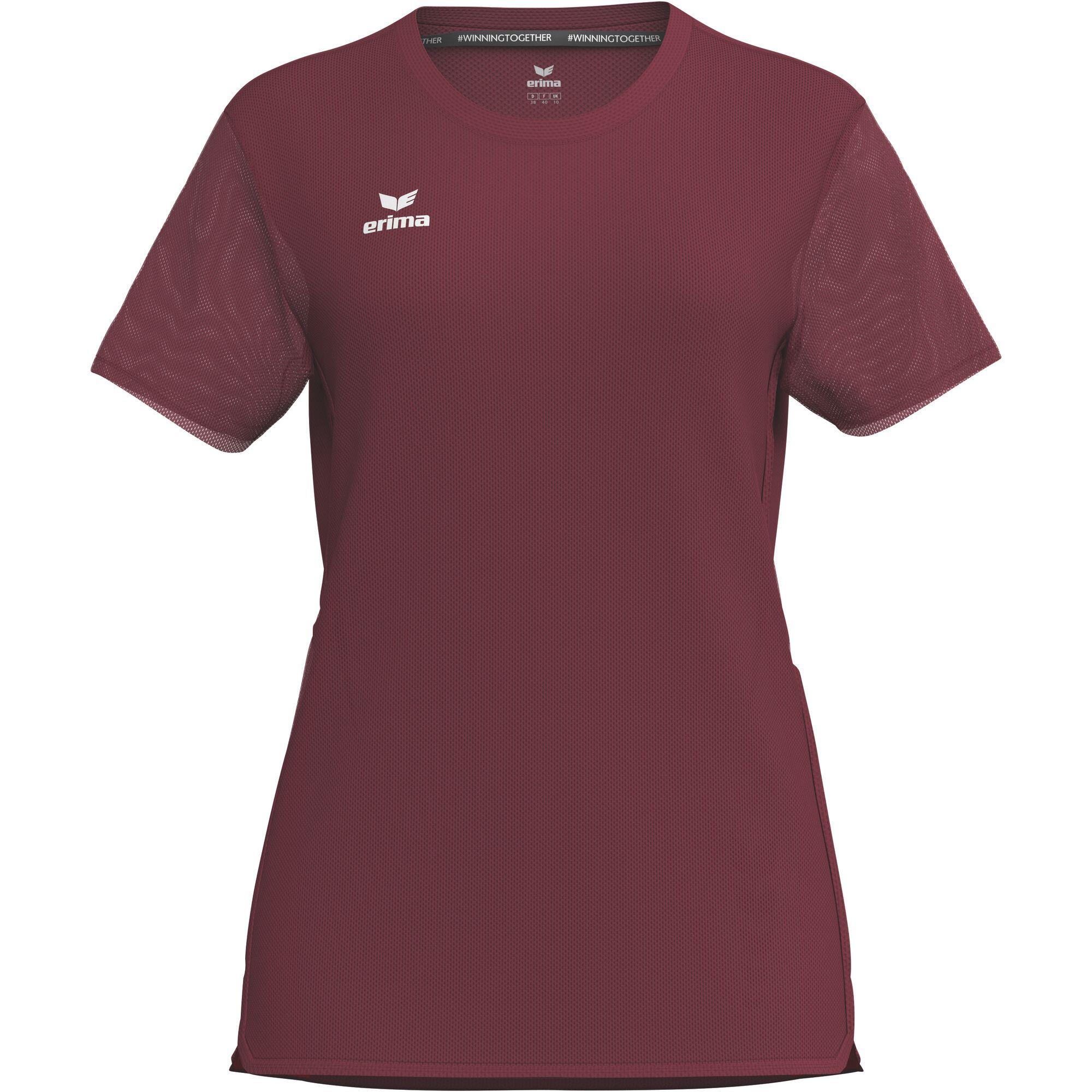 T-shirt Erima T&F Wings Function czerwony