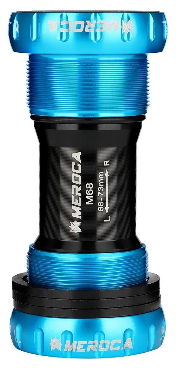 Wkład suportu Meroca Hollowtech II M68 niebieski