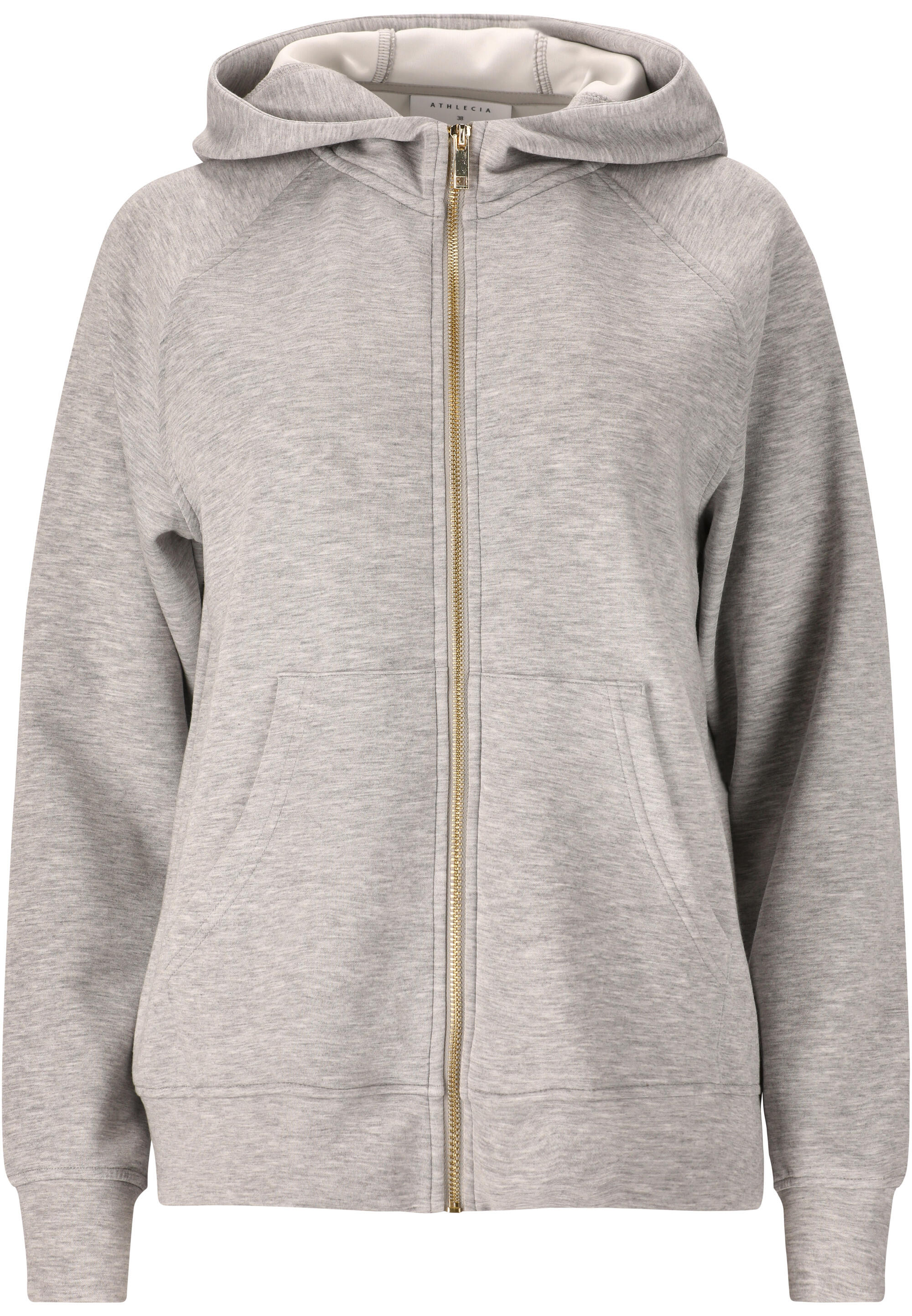 Damska bluza z kapturem full zip Athlecia Jacey