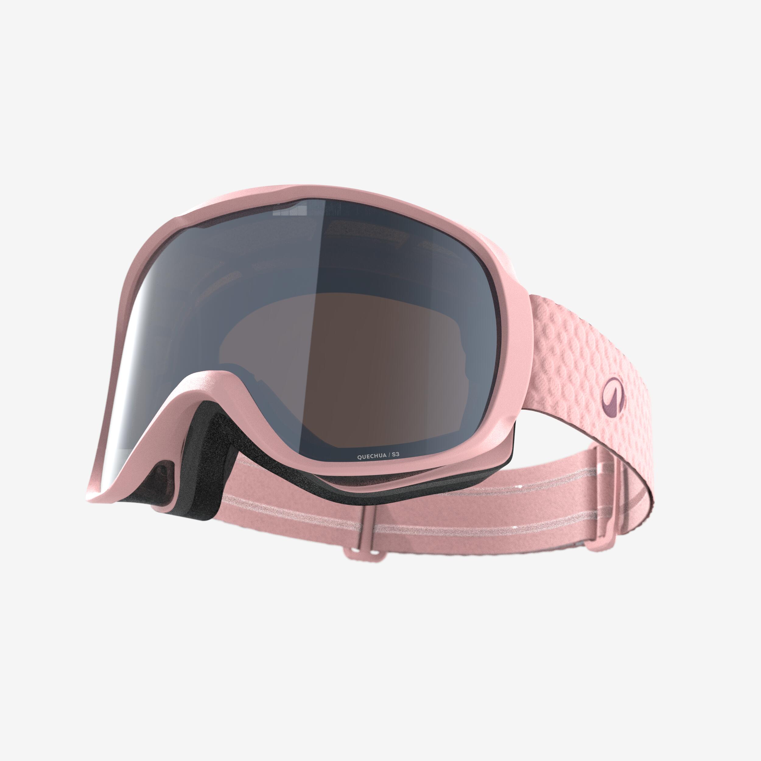 Gogle narciarskie i snowboardowe dla dorosłych i dzieci Wedze G 500 S3