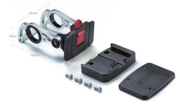 Uchwyt Qtcycletech QFIX do kosza na kierownicę 120 mm