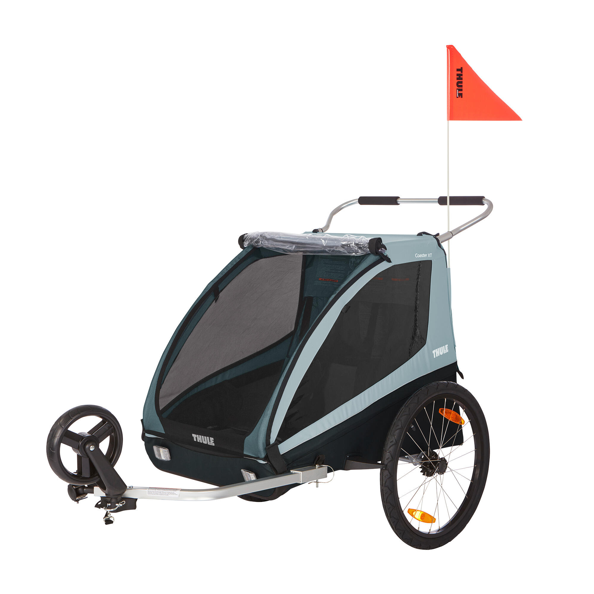 Thule Coaster XT przyczepka rowerowa dla dzieci, niebieska