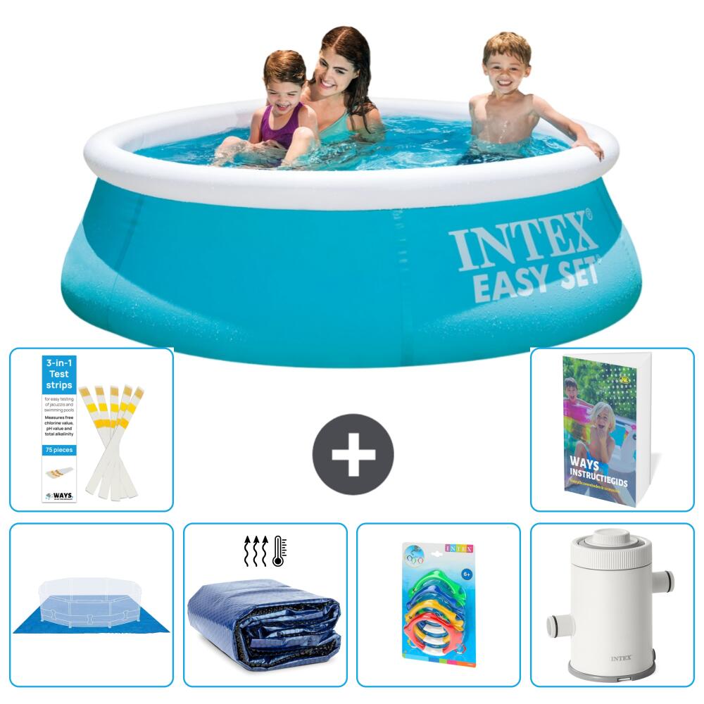 INTEX Basen Easy Set Okrągły - 183x51 cm - 7-częściowy S123