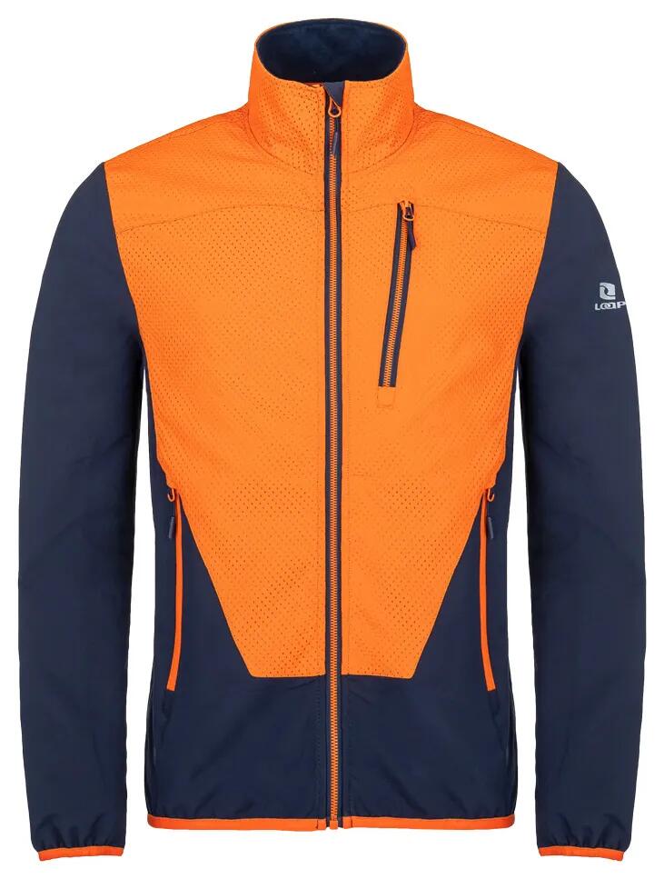 Męska kurtka softshell Loap Urer Pomarańczowa